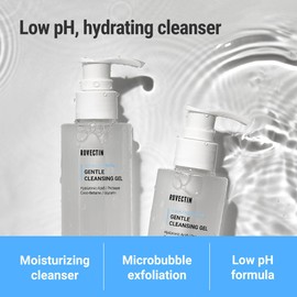 ROVECTIN Aqua Cleansing Gel (Conditioning Cleanser) Hydrating pH Balanced Facial Wash for Sensitive, Dry Skin | No Stripping, Fragrance-Free | Vegan, Korean Skincare (5.9 fl. oz)