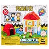 Magnetix 3D Peanuts Charlie Brown and Friends Magnetic Building Tile
