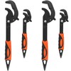 HOIGON 4 PCS 0.6''-2.4'' Multifunction Adjustable Wrenches, Self Adjusting Spanner,