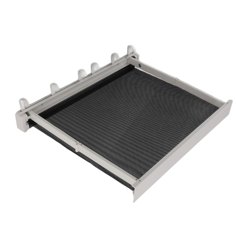 Retractable Clothes Drying Rack with Template Wall Mount Mesh Breathable