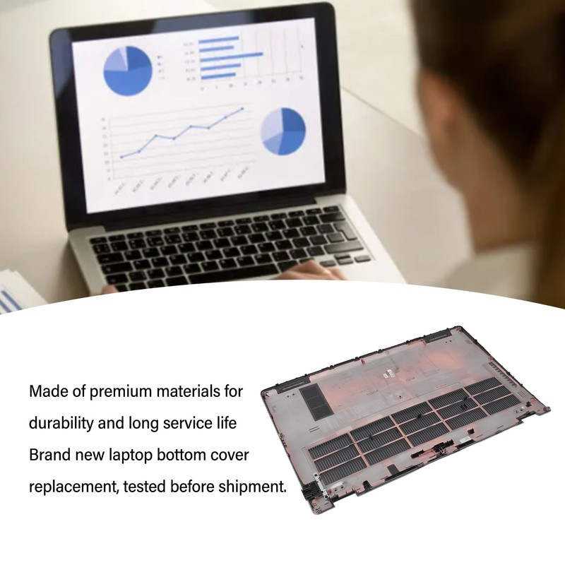 Laptop Bottom Base Case Efficient Cooling Replacement Bottom Case Base