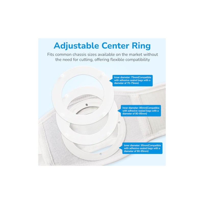 Ostomy Hernia Belt for Women & Men, Size S (26-31"),