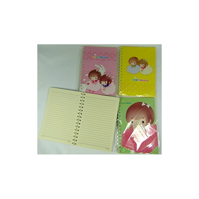 Lanki Monsa Spiral Bound Notebook (Green)