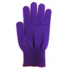 Glove Factory Color Gloves, 10 Gauge Knitting, Purple, Set of 10