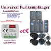 Universal Receiver Compatible with Hörmann HSM2 / HSM4 / HS1