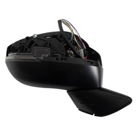 For Honda Civic 2022 2023 2024 Door Mirror Passenger Side | Manual Folding Power Heated Crystal Black Paint To Match | w/Turn Signal/Blind Spot Detection System | HO1321352 | 76208-T20-A31, 76201-T20-