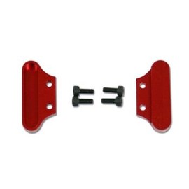 FUN-TECH Funt ech B300 Muffler Body Mounts, Red #B502