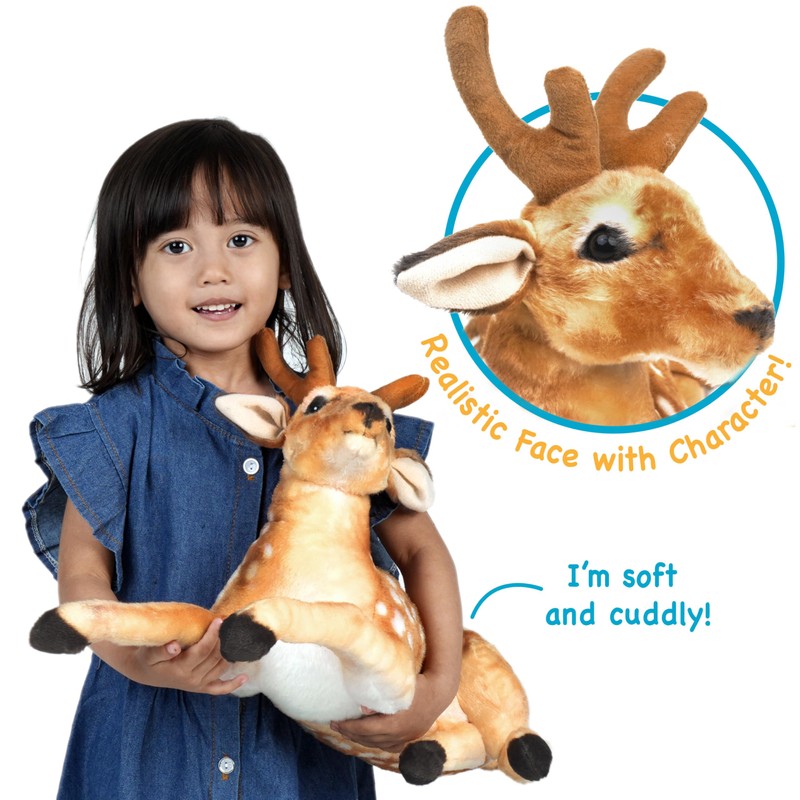 TigerHart Dorbin The Deer - 21 Inch Stuffed Animal Plush