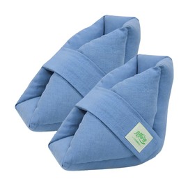 DURASIKO Bed Sore Prevention, Nursing Heel, Foot Cushion, Velcro Heel, Protection, Nursing, Pain Prevention, Wheelchair, Pressure Sores, Pad Support, Pack of 2