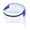 Veperain Safety Face Shield,Protective Face Shield Visor Full Protection Cap