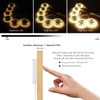 CHNMALITAI 12V COB LED Strip, 6 Pcs 2M/6.6ft Warm White