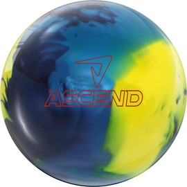 MOTIV Ascend - Navy/Teal/Yellow Pearl Bowling Ball, Entry Level, Light Oil, Available in 10-15 Pounds (10, Pounds)