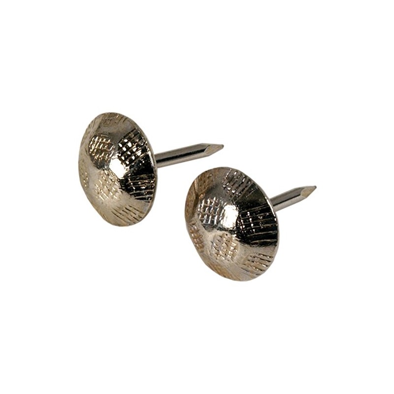 Hillman 1/2 in. Furniture Brass Nail Hammered