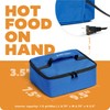 HOTLOGIC Mini Heated Lunch Box - Portable Electric Food Warmer
