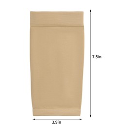 HOVEOX 1 Pair Forearm Sleeve Tattoo Cover Up Sleeve Forearm Tattoo Sleeves Forearm Tattoo Cover Tattoo Sleeves for Men Women (nude, medium)