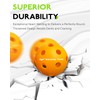 Warping Point Indoor Pickleball Balls, 12 Pack 26 Holes Orange