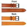 Gomvadr Leather Watch Strap Vegetable Tanned Top Grain Leather Strap,