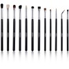 Eye Makeup Brush Set by Impora London. Includes - Eyeshadow