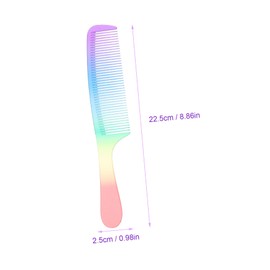 FOMIYES 2pcs Resin Barber Comb Hair Cutting Comb Hair Styling Accessory for Wet Dry Hair