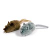 TTcat 2Pcs Catnip Matatabi Silvervine Mice for Cats and Kittens,Interactive