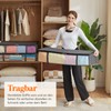 Lifewit 75L Underbed Storage Bins, 4 Pack, Foldable Clothes Storage