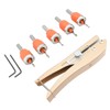 6PCS Set Countersink Drill Bit Set Multifunctional Adjustable Tapered Drill