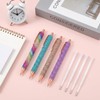 Sibba 4 Pcs Rhinestone Sparkle Pen Ballpoint Bling Crystal Diamond