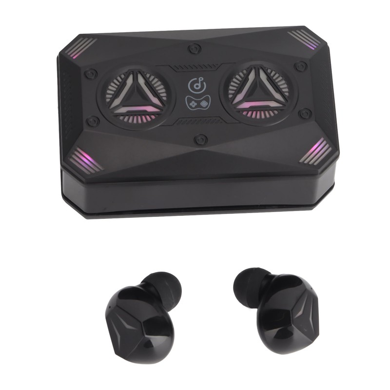 Mini Wireless Earbuds Bluetooth 5.3 Lightweight Earphones with Breathing Light