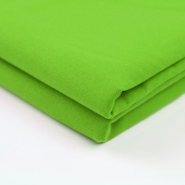 A-Express 100% Cotton Fabric - 60 Inch 150cm Wide - Plain Cotton Fabric by The Metre - Ideal for Quilting, Sewing, Dressmaking, Curtain Linings, Totes, Bedding, Pillowcases - Lime Green 1 Metre