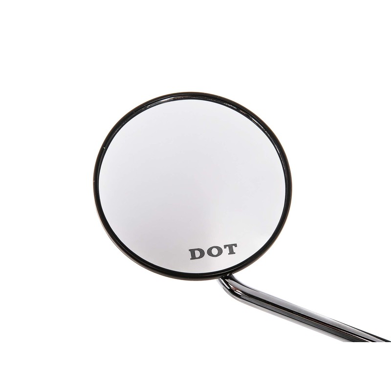 Set of 2 Mirrors, Diameter 100 mm for Simson S50,