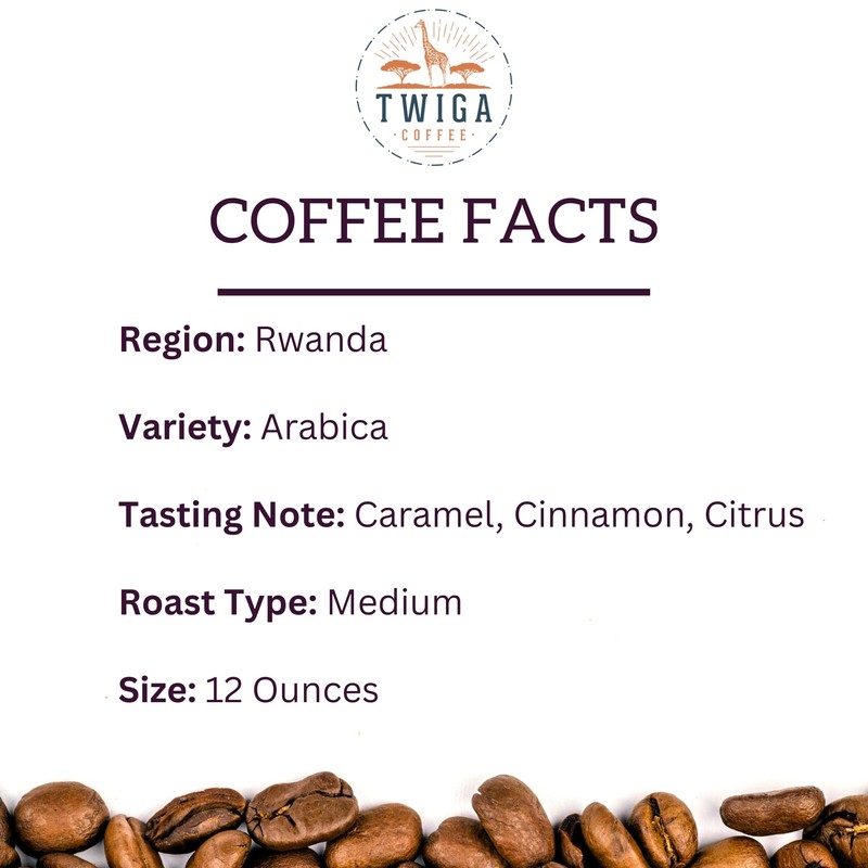Twiga Coffee | Rwanda Coffee | USDA Organic | Fairtrade