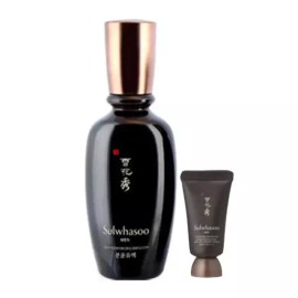 Sulwhasoo 설화수 본윤 유액 90ml+선크림15ml [본윤 유액 90ml+선크림15ml(케이스 X)] Sulwhasoo Essential Balancing Fluid 90ml + Sunscreen 15ml [Essential Balancing Fluid 90ml + Sunscreen 15ml (No Case)]