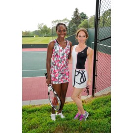 EleVen By Venus Williams NWT M EleVen By Venus Williams Tennis Dress white black ABSTRACT modern outfit