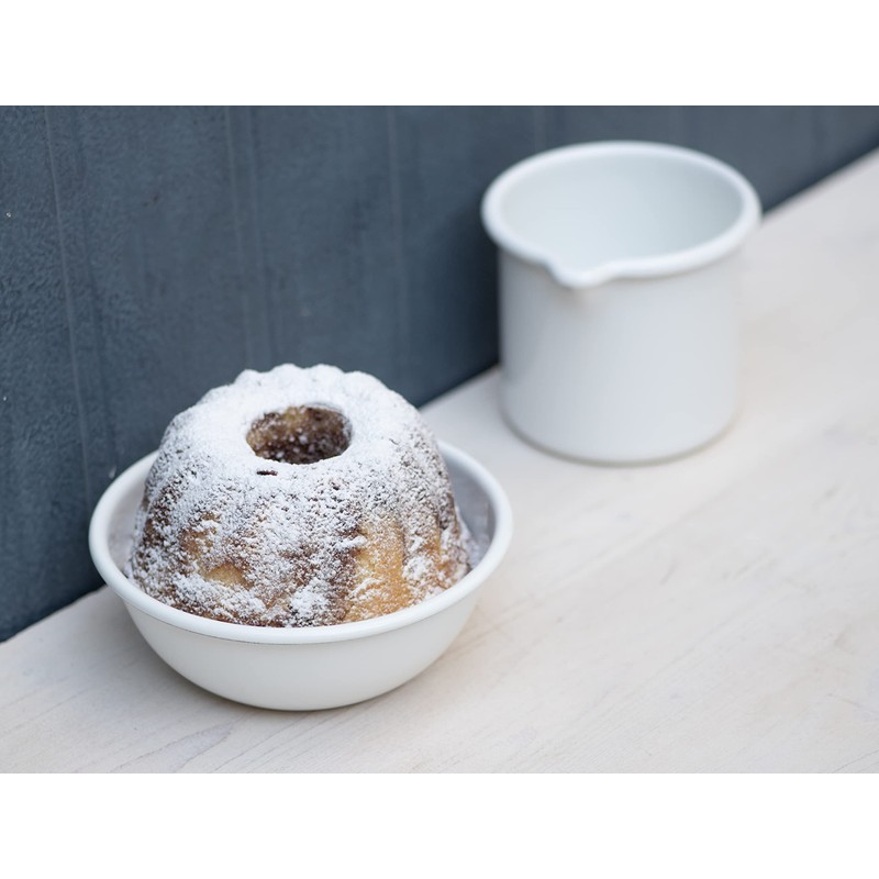 Riess 0305-033 Classic Kitchen Bowl, Diameter-18 cm White