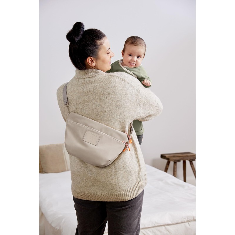 LÄSSIG Baby Pram Organiser Shoulder Bag with Pram Attachment /