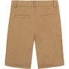 Nautica Boys' School Uniform Flat Front Twill Short, Burnished Khaki