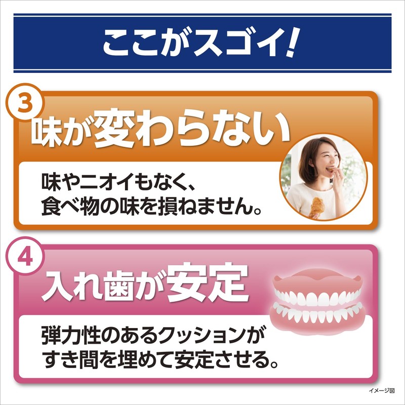 Tough Grip Cushion, Pink, Denture Stabilizer (Full Denture/Partial Denture), 2.3
