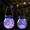 Gadpiparty Pack of 2 Crack Ball Lamp Cover Mason Jar