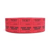 Huron Double Raffle Ticket Rolls for Drawings, Raffles, and Events;