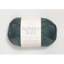 Sandnes Garn Alpakka Silke 7572 Petrol, SG11737572