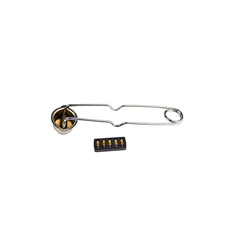 FAVORCOOL Single Flint Spark Strike Lighter with Flint & Steel