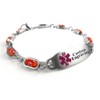 My Identity Doctor - Customizable Medical Alert Bracelet for Women