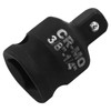 LDEXIN 3/8" Female to 1/4" Male Impact Socket Adapter, Black