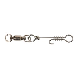 ZECK Ball Bearing Swivel + Twistlock Snap 105 kg Load Capacity - 3 Ball Bearing Swivels for Catfish, Catfish Hangers, Catfish Hangers, Catfish Swivels, Fishing Swivels
