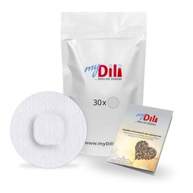 Plaster Overpatches for Medtronic Simplera Sensor DiaTape Sensitive myDili Size 30 Pieces