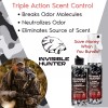 Invisible Hunter Scent Elimination 8oz Refill; Triple Action Scent Control