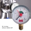 Schläfer 0930161 | Vertical Hydraulic Pressure Gauge Radial Connection 3/8
