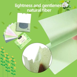 CLDURHGE 500 Pieces Facial Oil Blotting Paper Facial Skin Care Oil Control Film Oil Absorbing Sheets