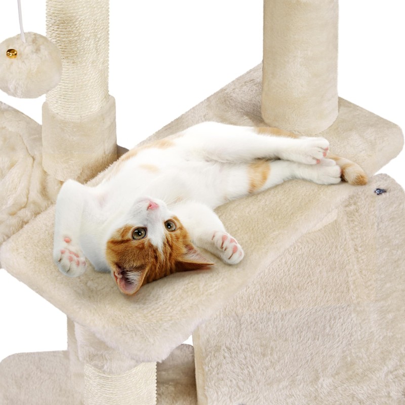 Yaheetech Cat Tree for Small Cats, 34in Cute Cat Tower