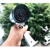 Full Red LED Lights Dummy Cameras Solar Panel Scary CCTV